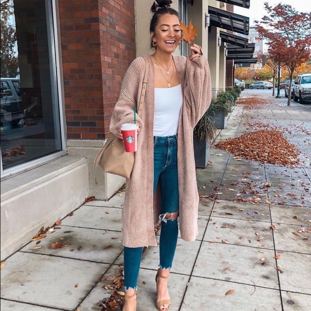 Oversized cardigan